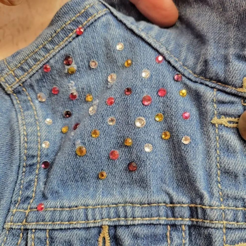Children's Place denim jacket XS4
